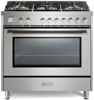 Verona Prima Collection VPRFSGG365SS - Verona 36 Inch Freestanding Gas Range