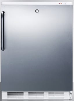 AccuCold VT65MLBISSTB - Stainless Steel, Lock with Towel Bar Handle