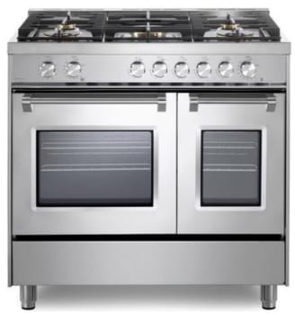 Verona Ultima Collection VUFSGG365DSS - 36 Inch Freestanding Gas Range