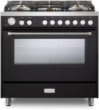 Verona Ultima Collection VUFSGG365E - 36 Inch Freestanding Gas Range with 5 Burners