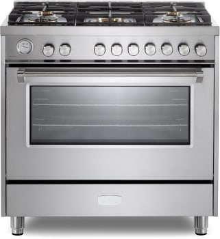 Verona Ultima Collection VUFSGG365SS - 36 Inch Freestanding Gas Range with 5 Burners
