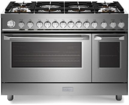 Verona Ultima Collection VUFSGG486DSS - 48 Inch Freestanding Gas Range with 6 Sealed Brass Burners