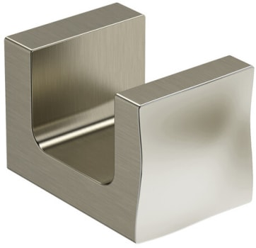 Rohl Reflet™ RF0BN - Single Robe hook in Brushed Nickel