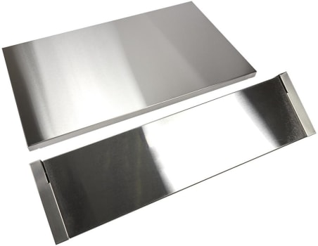KitchenAid W10225949 - Stainless Steel Backsplash with Dual Position Shelf