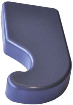 Whirlpool W10353950A - Grey Left-Hand Hinge Cap