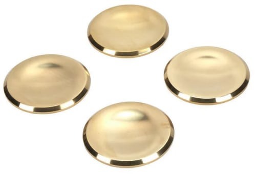 JennAir W11323014 - Set of 4 Range Large Brass Burner Caps