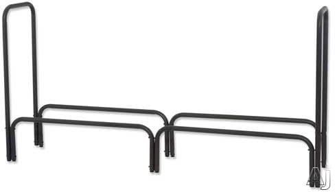 UniFlame 60-Inch Long Firewood Rack, Black UniFlame 60-Inch Long Firewood Rack, Black