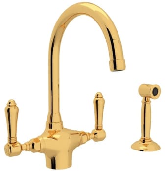 Rohl Country Kitchen Collection A1676LMWSIB2 - Italian Brass