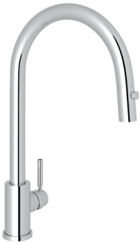 Rohl Perrin and Rowe Collection U4044APC2 - Perrin & Rowe Holborn Single Hole Deck Mounted Pull-Down Kitchen Faucet