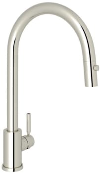 Rohl Perrin and Rowe Collection U4044PN2 - Perrin & Rowe Holborn Single Hole Deck Mounted Pull-Down Kitchen Faucet