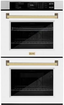 ZLINE Autograph Edition WADSZWM30G - 30 Inch Professional Double Electric Wall Oven