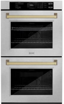 ZLINE Autograph Edition WADSZ30CB - 30 Inch Professional Double Electric Wall Oven