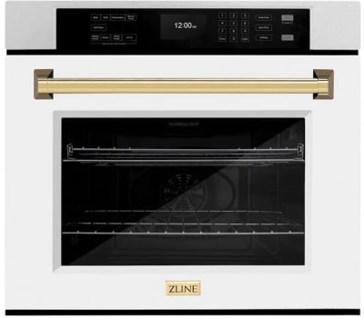 ZLINE Autograph Edition WASSZWM30G - 30 Inch Professional Single Electric Wall Oven