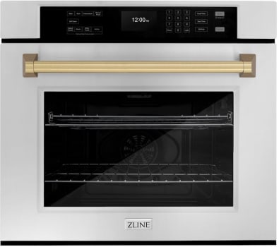 ZLINE Autograph Edition WASZ30CB - 30 Inch Professional Single Electric Wall Oven