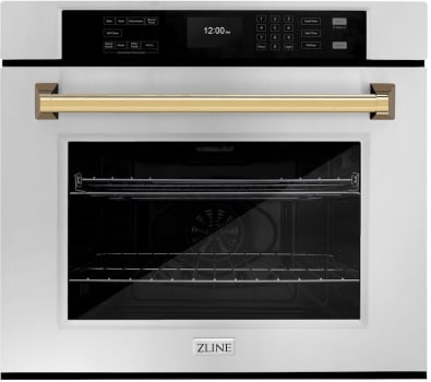 ZLINE Autograph Edition WASZ30G - 30 Inch Professional Single Electric Wall Oven