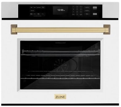 ZLINE Autograph Edition WASZWM30CB - 30 Inch Professional Single Electric Wall Oven