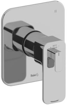 Rohl Equinox™ TEQ45C - Equinox™ 1/2 Inch Single Lever Handle Thermostatic and Pressure Balance Trim with 5 Functions in Chrome