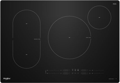 Whirlpool WCIT7030SB - 30 Inch Induction Smart Cooktop