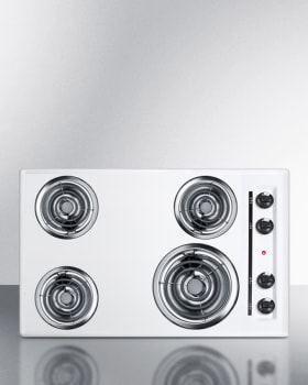 Summit WEL05 - 30" Wide 4-Burner Coil Cooktop