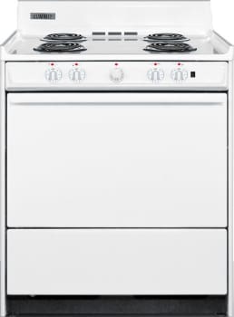 Summit WEM2171Q - 30" Electric Range with 4 Coil Elements