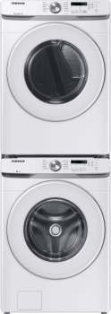 Samsung SAWADRGW60201 - Stacked Washer and Dryer in White