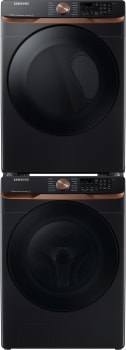 Samsung SAWADRGV83002 - Stacked Washer and Dryer in Black