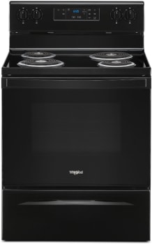 Whirlpool WFC315S0JB - 4.8 cu. ft. Whirlpool® electric range with Keep Warm setting