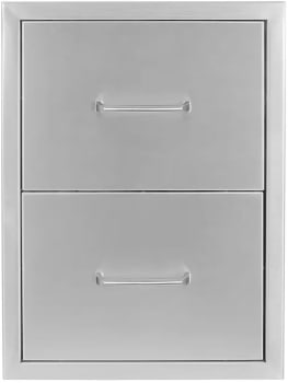 Wildfire WFDDW1622SS - 16 Inch Double Access Door with 304 Stainless Steel Construction