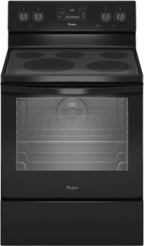 Whirlpool WFE540H0EB - Black Front View