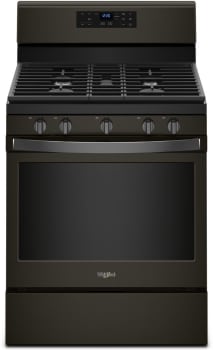 Whirlpool WFG525S0HV - Black Stainless Steel Front