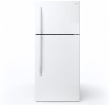 Midea WHD663FWEW1 30 Inch Top Freezer Refrigerator with 18 Cu. Ft