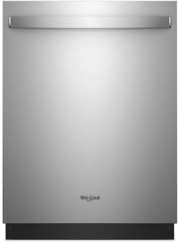 Whirlpool WDT975SAHZ 24 Inch Fully Integrated Built In Smart Dishwasher with 15 Place Setting Capacity 6 Wash Cycles Third Rack Silence Rating of 47 dBA Download Go Option Nest Learning Thermostat Tot...