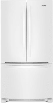 Whirlpool Wrf535smhw 36 Inch French Door Refrigerator With Freshflow Produce Preserver Accu Chill Temperature Management Humidity Controlled Crispers Temperature Controlled Deli Drawer Frameless Glass Shelves Gallon Door Bins Energy Star And