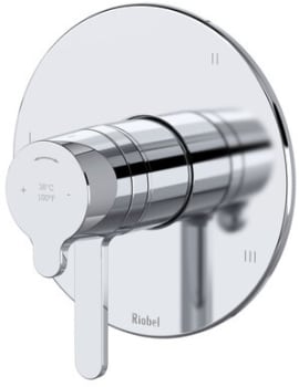 Rohl Nibi™ TNB45C - Nibi™ Single Lever Handle Thermostatic and Pressure Balance Trim with 5 Functions in Chrome