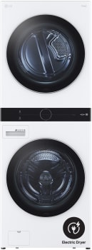 LG WKEX200HWA - 27 Inch Smart Electric WashTower with 4.5 cu. ft. Washer Capacity
