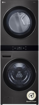 LG WKEX200HBA - 27 Inch Smart Electric WashTower with 4.5 cu. ft. Washer Capacity