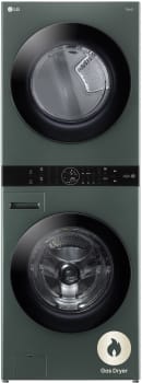 LG WKGX201HGA - 27 Inch Smart Gas Single Unit WashTower with 4.5 cu. ft. Washer Capacity