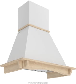 Futuro Futuro Castle Series WL36CASTLE - 36 Inch Castle Wall Mount Range Hood in Angled View