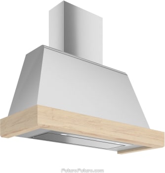 Futuro Futuro Cascade Series WL48CASCADE - 48 Inch Cascade Wall Mount Range Hood in Angled View