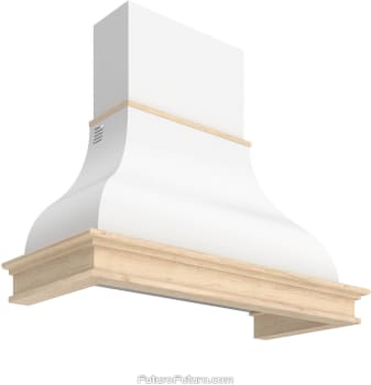 Futuro Futuro Country Series WL48COUNTRY - 48 Inch Country Wall Mount Range Hood in Angled View