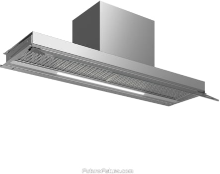Futuro Futuro Flipper Series WL48FLIPPER - 48 Inch Flipper Insert Range Hood in Angled View