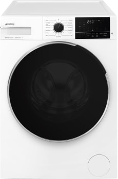 Smeg WM24UWH - 24 Inch Front Load Washer in Front View