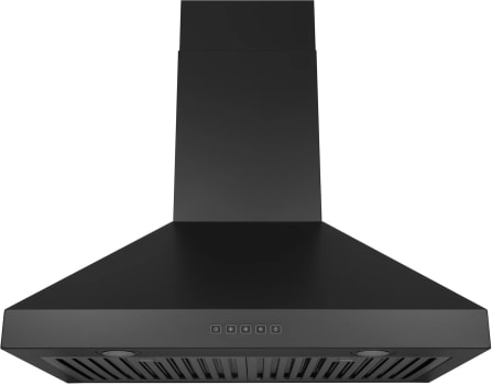 Hauslane WM530BLK30P - 30 Inch Wall Mount Convertible Range Hood