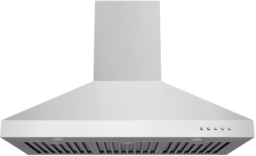 Hauslane WM530SS36B - 36 Inch Wall Mount Convertible Chimney Hood