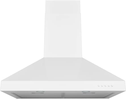 Hauslane WM530WHT30B - 30 Inch Wall Mount Convertible Chimney Hood