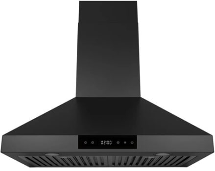 Hauslane WM538BLK30 - 30 Inch Wall Mount Convertible Range Hood