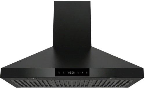 Hauslane WM538BLK36 - 36 Inch Wall Mount Convertible Range Hood