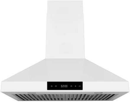 Hauslane WM538WHT30 - 30 Inch Wall Mount Convertible Range Hood