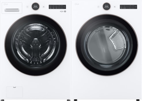 LG LGWADRGW6500 - Washer with paired Dryer in White