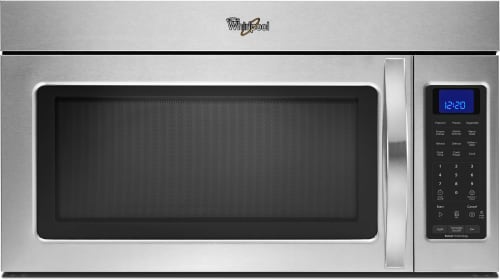 Whirlpool Wmh32519c 1 9 Cu Ft Over The Range Microwave Oven With Whirlpool Wmh32519c Stainless Steel
